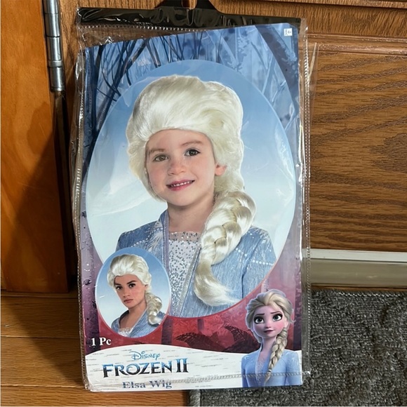 Disney Accessories - NWT Disney Frozen 2 Elsa Wig Adult Size Halloween Costume Accessory